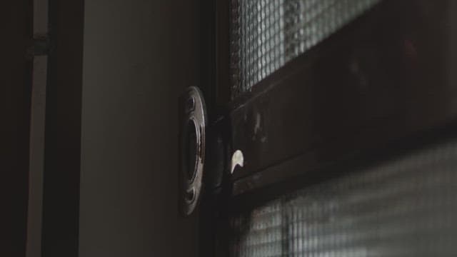 옛날집 현관문을 열려다 멈칫하는 손