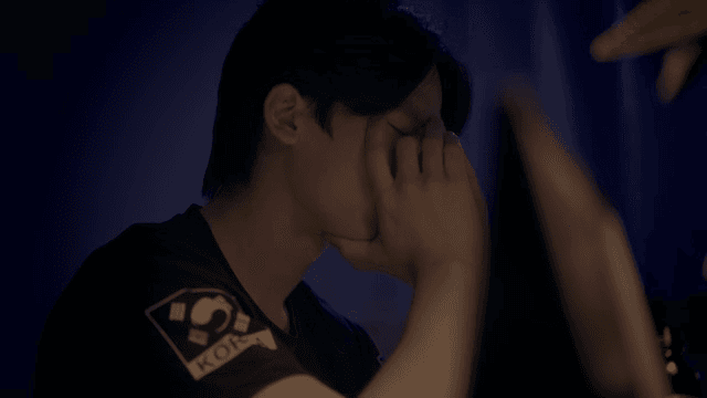 Man in deep thought at a desk