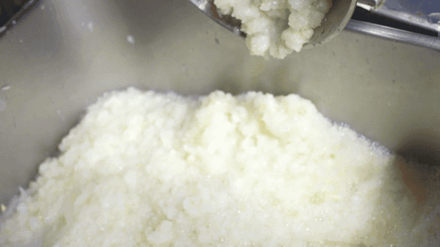 Grated liver onion