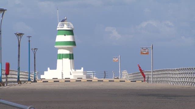 Sunny Day at the Seaside Lighthouse