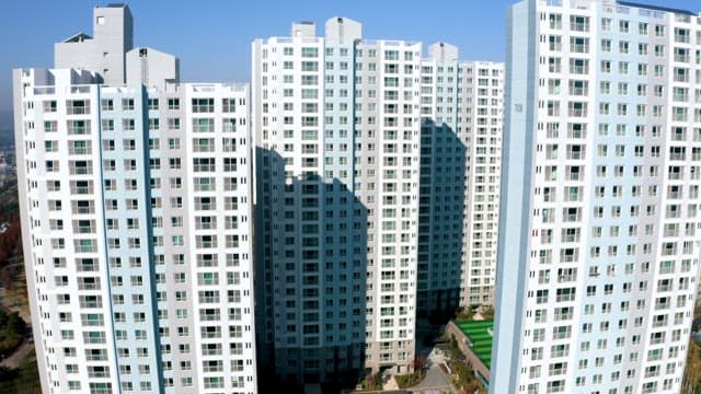 High-Rise Residential Buildings Overlooking a Park