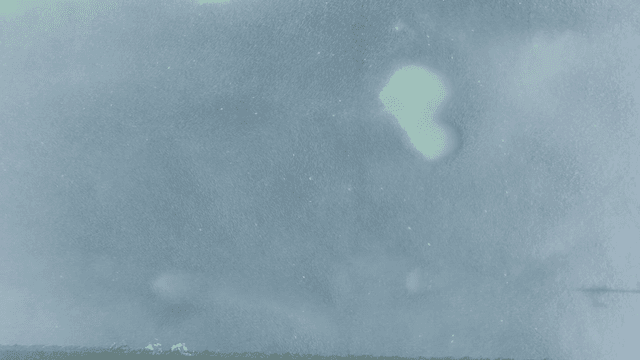 Aerial view of vast water surface