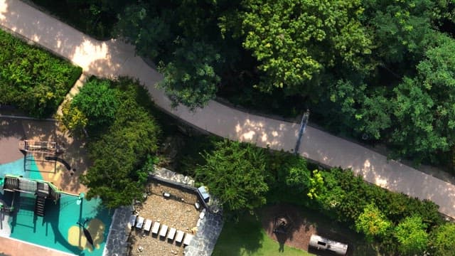 산책로가 있는 공원