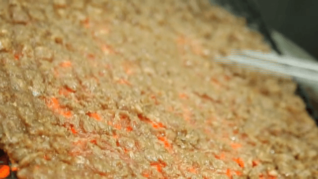 뜨거운 불 위의 석쇠불고기