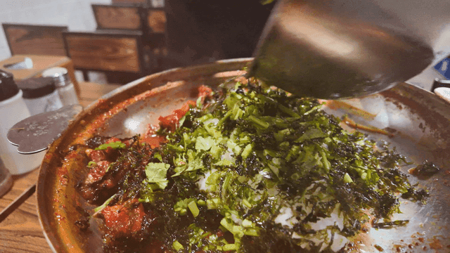 Fried rice stir-fried in leftover cod soup broth