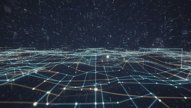 Digital grid in a virtual space