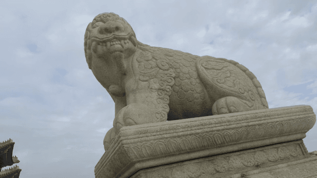 광화문 앞 해태 동상