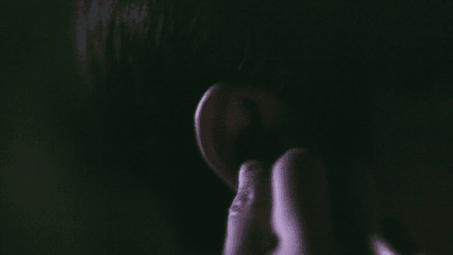 Man putting earphones in his ears