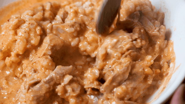 Soybean paste potato stew meant to be mixed with rice
