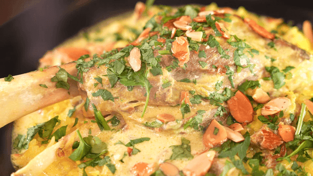 Gently cooked Mansaf