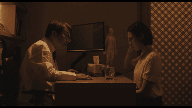 Doctor consulting a patient in a clinic