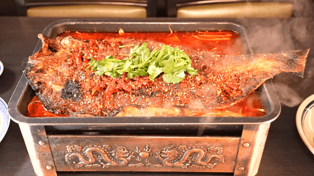 Mala Kao Yu simmering in wide pan