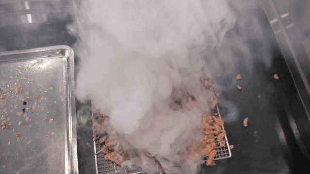 Smoked briquette bulgogi