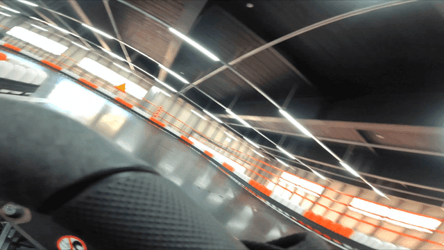 Indoor go-kart track and barrier track