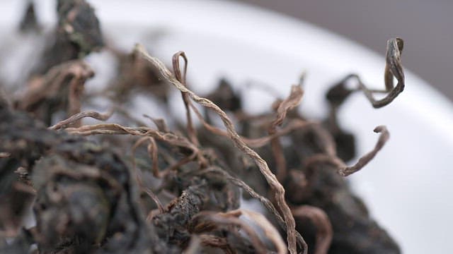 Dried Vegetables on a White Plate