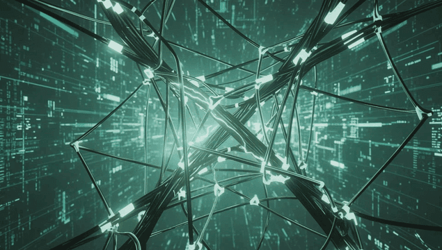 Complex digital network structure