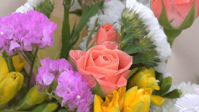 다채로운 꽃다발