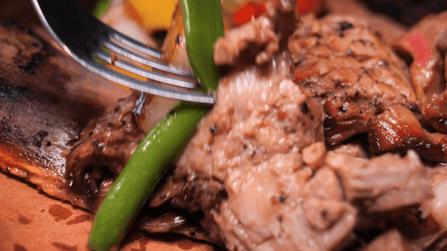 Texas BBQ with Asparagus