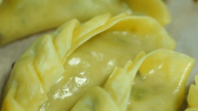 대나무 찜기에 찐 만두