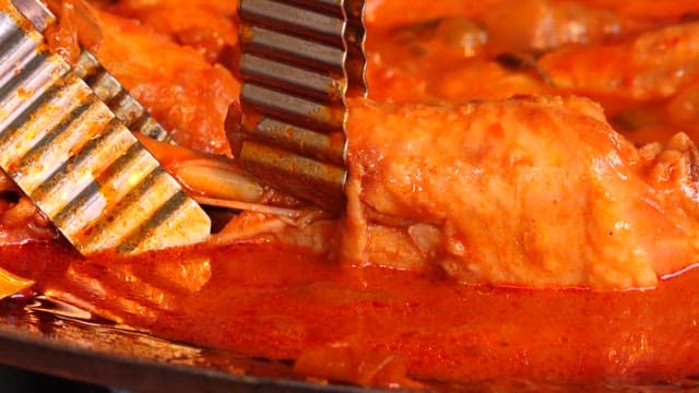 Delicious Spicy Braised Chicken Dish