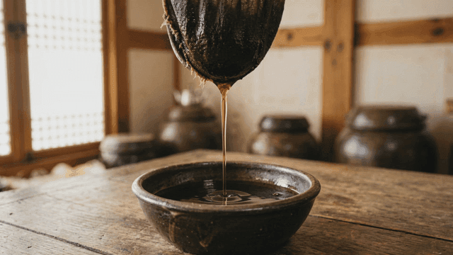 Filtered traditional soy sauce
