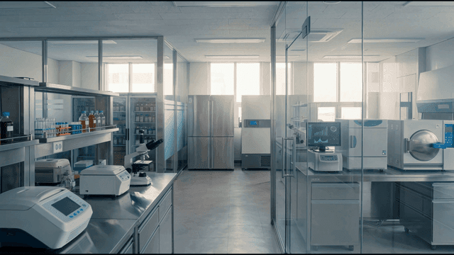 Modern laboratories and equipment