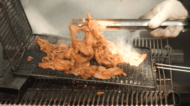 Spicy charcoal-grilled bulgogi