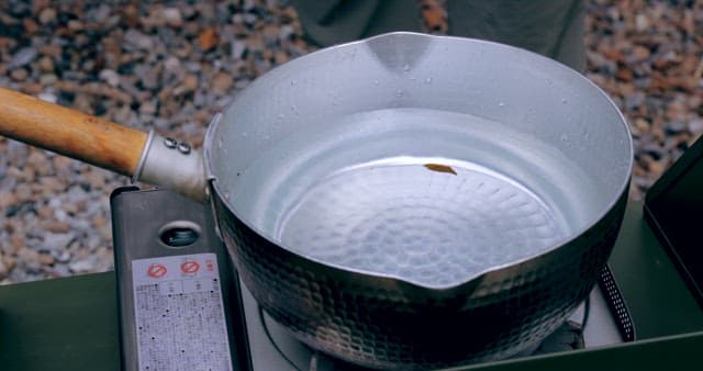 Preparing Food Outdoors with a Camping Stove