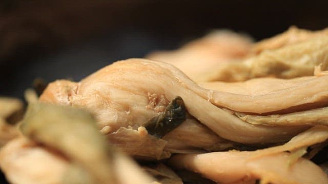 먹음직스럽게 준비된 삭힌 김치