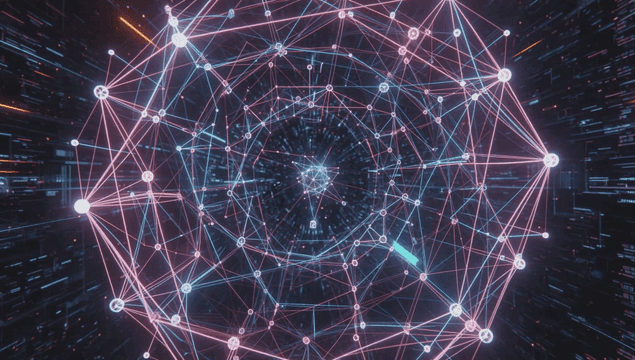 Complex digital network structure