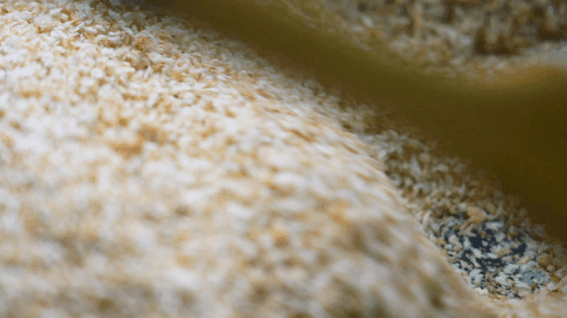 Ladle for stirring grains in large pot