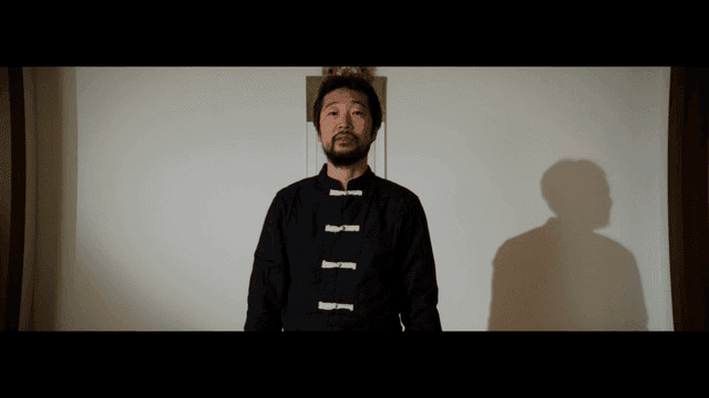 Man in traditional Chinese attire