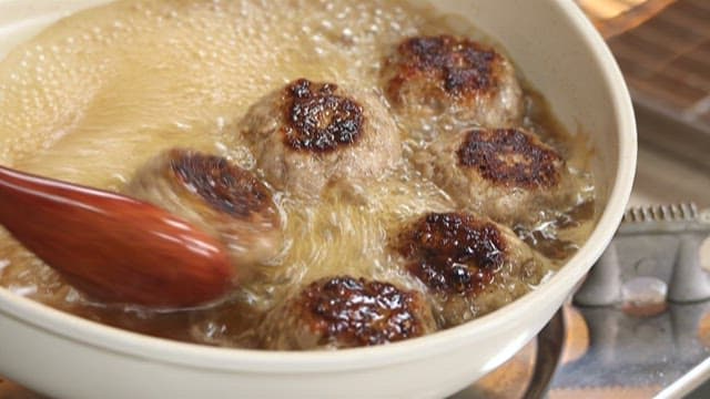 떡갈비를 만드는 과정