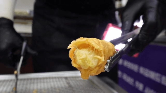 바나나 튀김 잡기