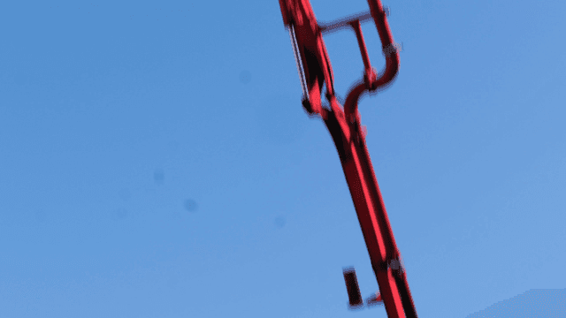 Construction workers at a building site