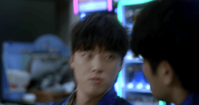 Male part-timer punching someone at convenience store