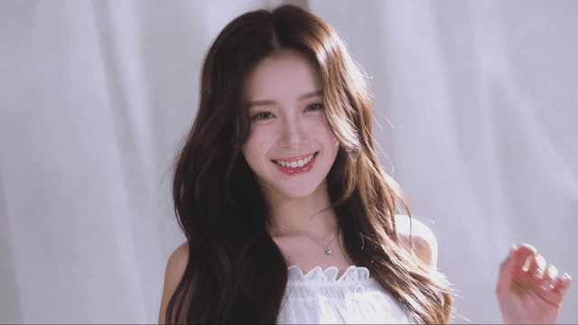 Woman smiling in soft natural light