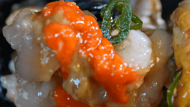 Soy sauce marinated crab full of roe and meat