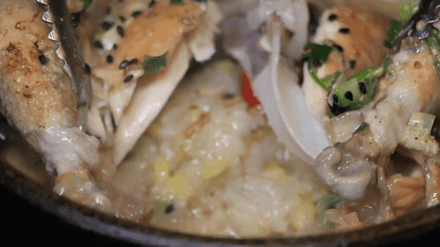 Ginseng chicken soup with glutinous rice