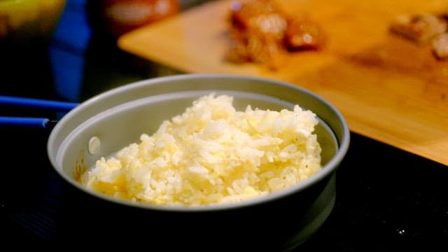 캠핑장에서 만드는 밥