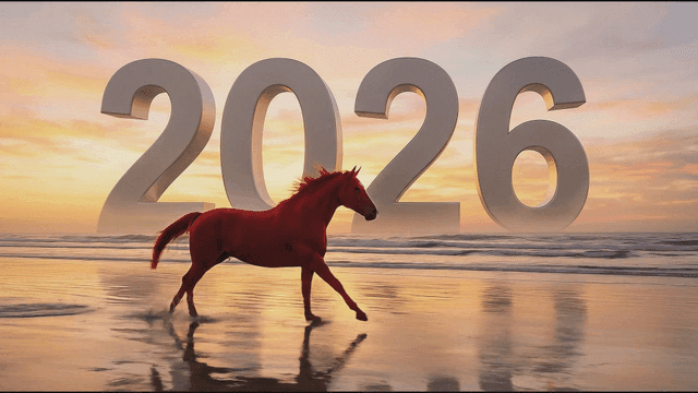 Horses running on beach in 2026