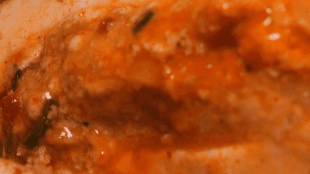 Spicy tofu stew with rich broth