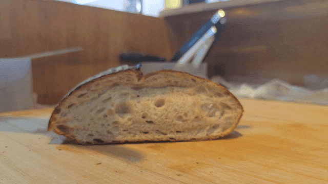 Soft and elastic bread that bounces back when pressed