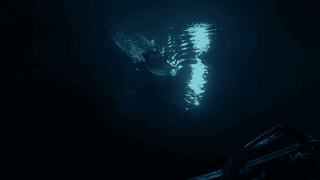 밤에 항해하는 어선