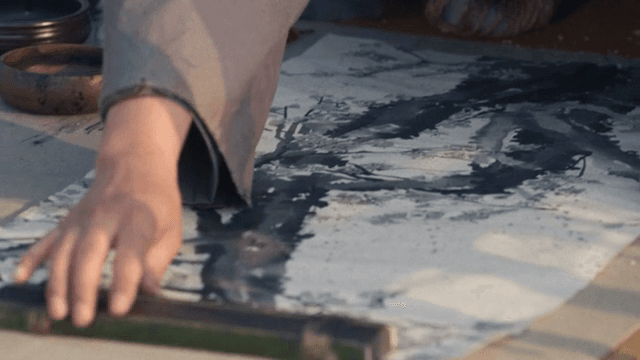 전통 먹 그림 그리기